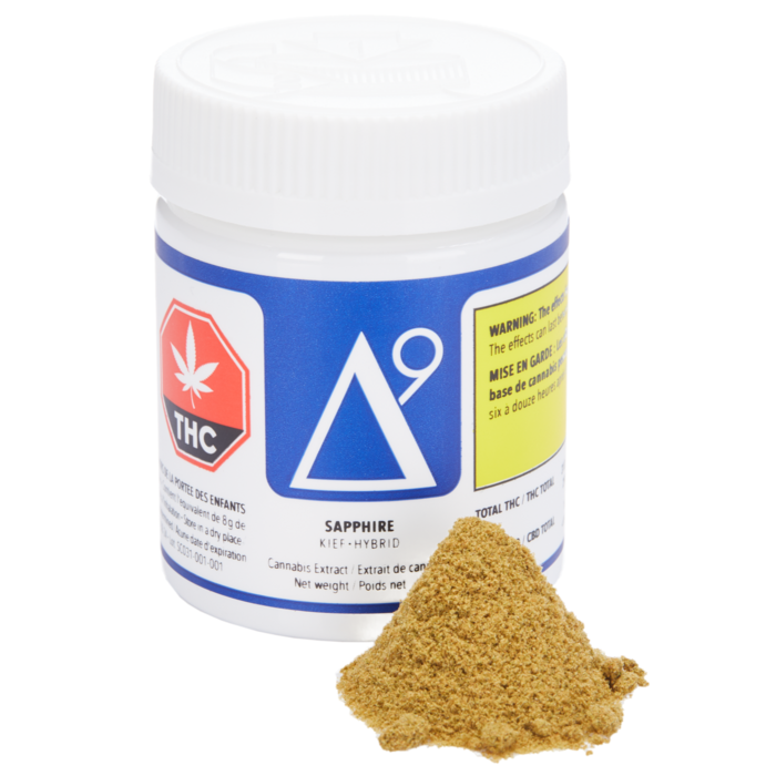 Sapphire Kief (Delta 9) – (2.0g)