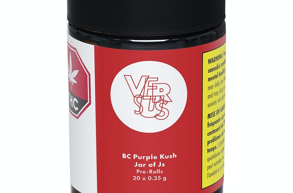 BC Purple Kush Jar of Js (Versus)(PR) – 20 x (0.35g)