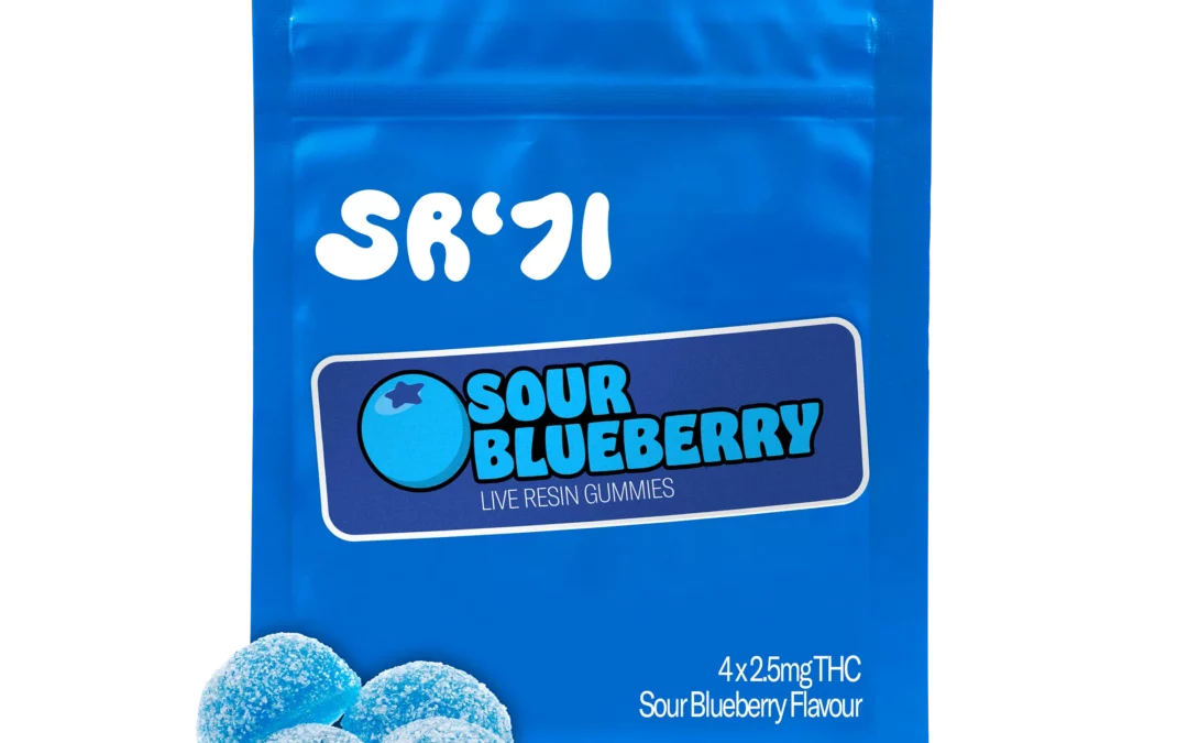 Sour Blueberry Live Resin (San Rafael) – 4 x (2.5mg)