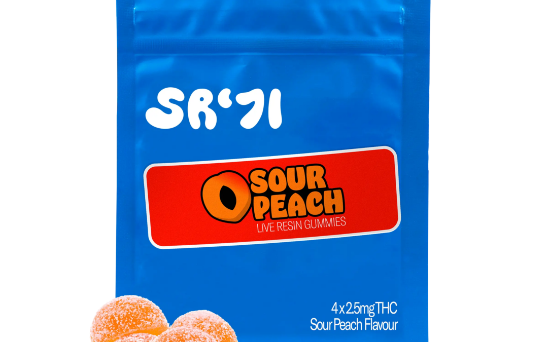 Sour Peach (San Rafael) – 4 x (2.5mg)