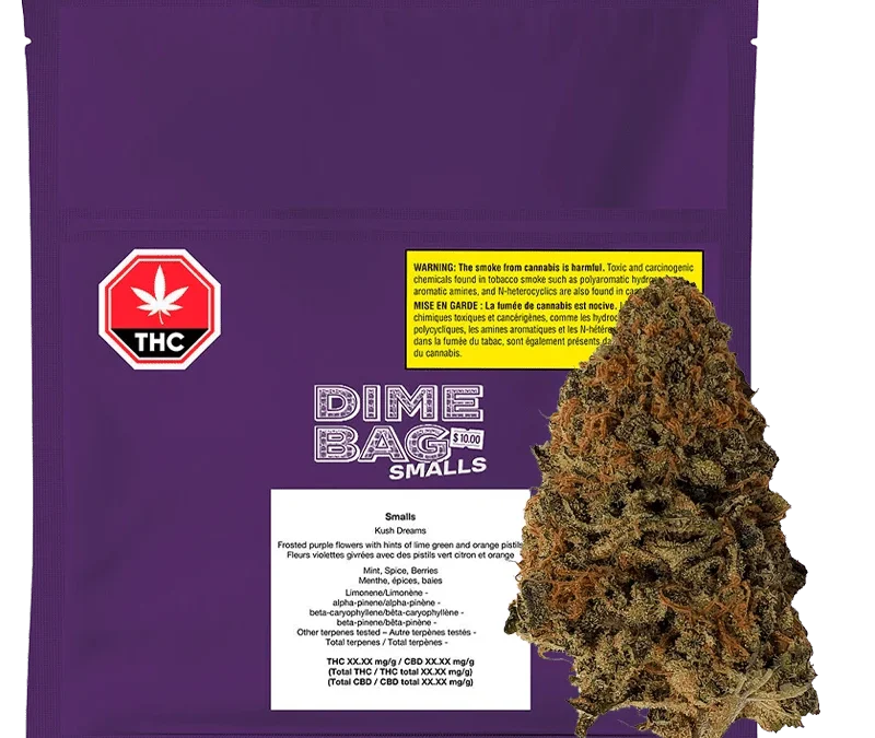 Kush Dreams Smalls (Dime Bag) – Ounce (28g)