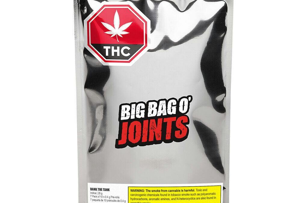 Dank The Tank Indica (Big Bag O’ Buds)(PR) – 70 x (0.4g)