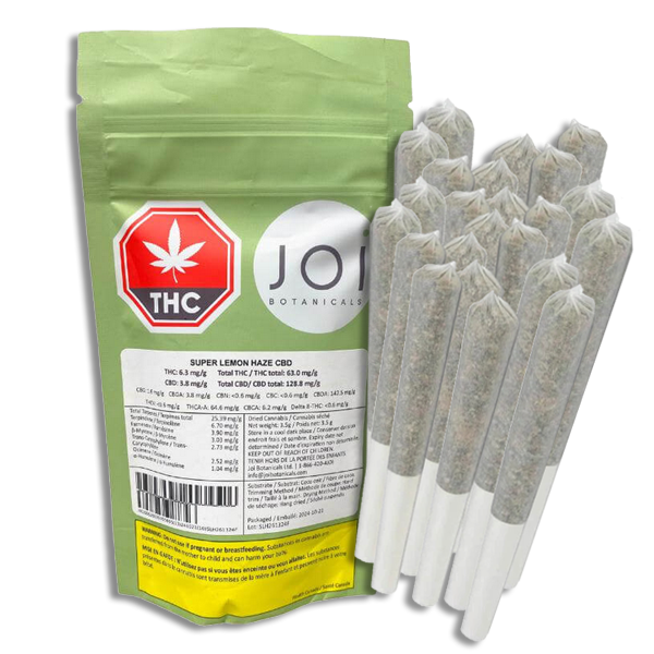 Super Lemon Haze CBD (Joi Botanicals)(PR) – 25 x (0.5g)