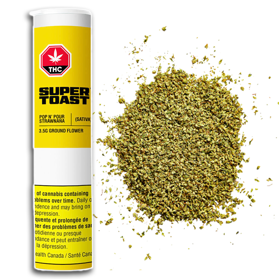 Pop N’ Pour Strawnana (Super Toast) – Eighth (3.5g)