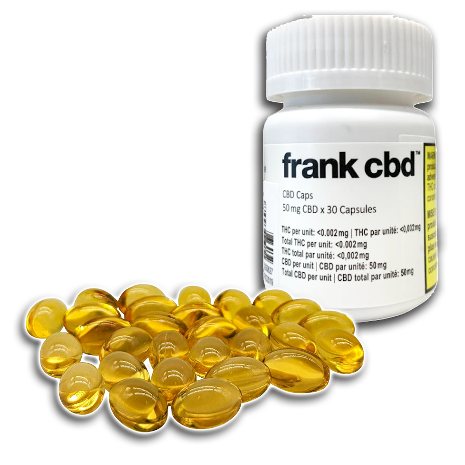 CBD 50 Caps (Frank) – 30 x (50mg)