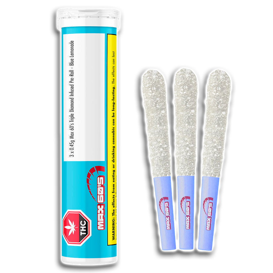 Blue Lemonade Triple Diamond Infused (Chillbilly)(PR) – 3 x (0.45g)