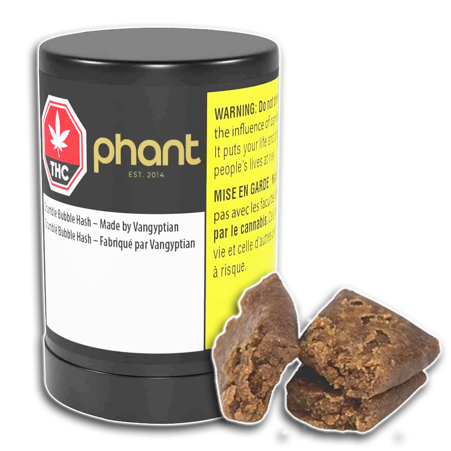 Crumble Bubble Hash By Vangyptian (Phant) – (2g)