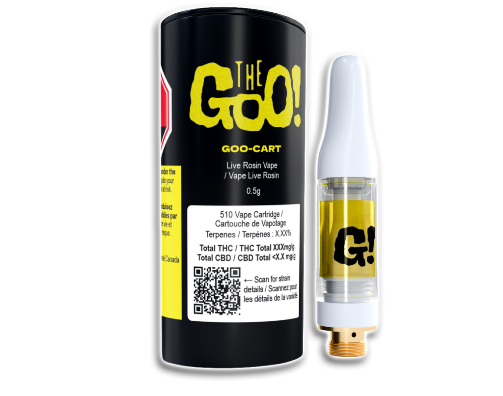 Goo-Cart! Live Rosin Vape (The Goo! – 510) – 1 x (0.5g)